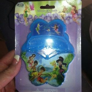 Disney Tinkerbell Comb And Mirror Set Easter Basket