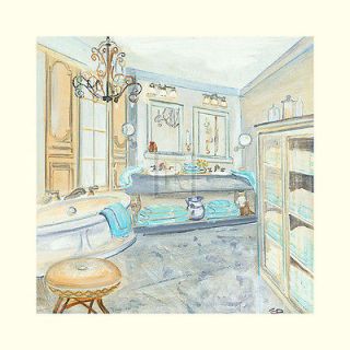 SARAH MCGUIRE Salle De Bains I bathroom design PRINT