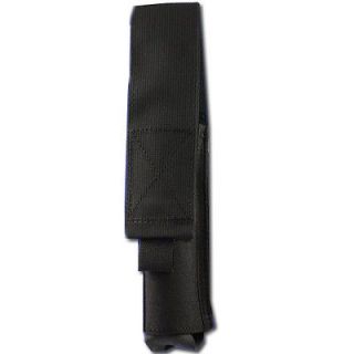 Mikes 7702500 Velcro Flap Black Tactical Collapsible Baton Pouch