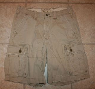 Hollister Mens Size 32 Button/Zip Front Cargo Shorts