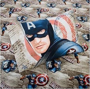 Captain America Twin Size Sheet Set ▬ New