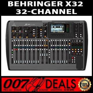 Behringer X32 32 Channel 16 Bus Total Recall Digital DJ Mixer Console