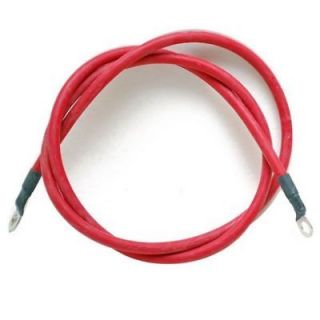 AWG 5 FOOT 5 INCH RED BOAT BATTERY CABLE