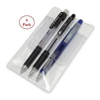 Baumgartens Shirt Pocket Protectors   for pens   pack of 6