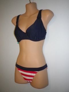 womens ultimate body swimwear skirts / bikini DD/E cups Navy 10DD/E