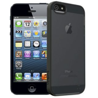 New Blacktop Gravel Gray Belkin Sheer Candy Grip Cover Case for Apple