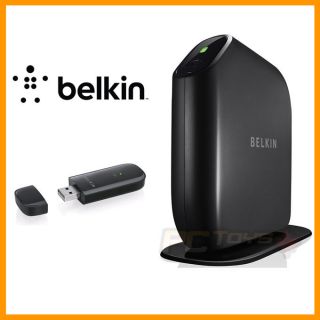 Belkin SURF N300 Wireless N WIFI Router & USB Network Adapter Combo