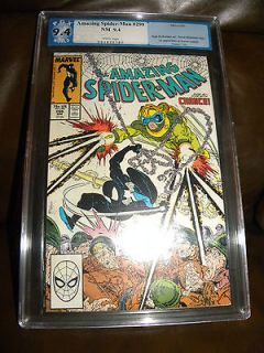Amazing Spider man # 299 9.4 PGX 2nd Cameo Venom