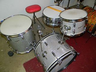 Early 60s Rogers Cleveland era 4 piece kit.