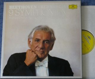 Bernstein. Beethoven 9 symphonies. DGG 2740 216 box (8). NM