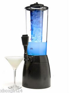 NEW 84 Oz Lighted Beer Liquor Dispenser Tower w/ Ice Chamber & LED