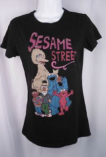 Sesame Street Bert Ernie Big Bird Elmo Cookie Monster XL Tshirt T tee