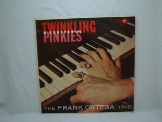 Piano Frank Ortega Trio Twinkling Pinkies Jubilee Records JLP 1051