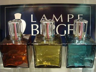 Lampe Berger *CUBE* Glass Lampe YOUR CHOICE With one FREE 180ml