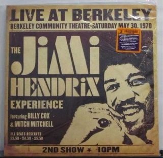Jimi Hendrix   Live At Berkeley NEW 2x 12 LP gatefold jacket