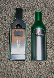 Heineken Experience Bottle Opener W/Green Beer Bottle Case VERY COOL