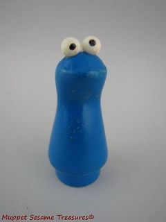 COOKIE MONSTER LITTLE PEOPLE PERSON Fisher Price Vintage Sesame Street