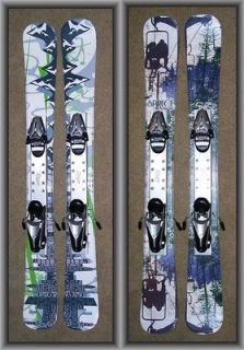Skiblades, Snowblades, Skiboards Spruce 120cm Skiboards with Tyrolia