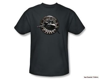 Licensed Battlestar Galactica Viper Squadron Adult Shirt S 3XL.