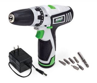 SunZi Cordless Rechargeable Li Ion Battery Operated 3/8 Drill Driver