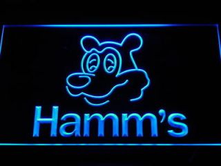 a205 b Hamms Beer Bear Head Bar NEW Neon Light Sign