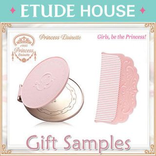 ETUDE HOUSE] Etoinette Princess Mirror & Hair Brush (Choose Yours