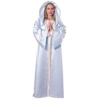 Mary Adult Womens Biblical Nativity Pageant Christmas Costume