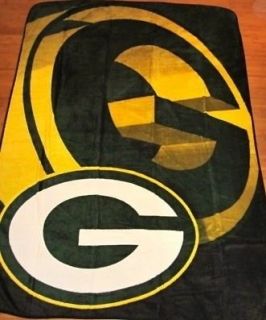 GREEN BAY PACKERS NFL 60 x 80 Bevel Design Throw by Northwest ~ NEW