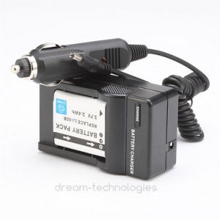 Lithium ION Battery+Charger for Olympus Stylus 9000 9010 Li 50b Camera
