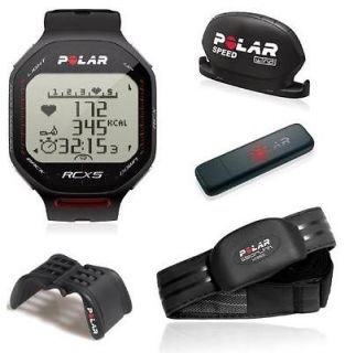 POLAR RCX5 BIKE Training Bicycle Computer Watch Blk For GPS Android