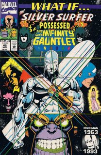 What If? #49 Silver Surfer Infinity Gauntlet THANOS RARE 1993