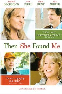Then She Found Me (DVD, 2008) Great Condition Helen Hunt /Bette Midler