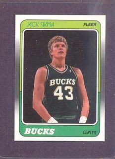 1988 Fleer #76 Jack Sikma Bucks (Mint) *305049