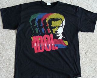 Billy Idol T SHIRT sold on tour Large