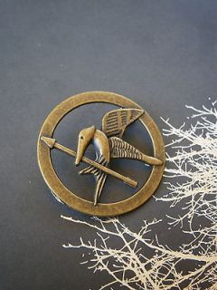 Bronze Mockingjay Pin – Brooch   The Hunger Games