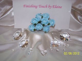 Sample x1 MINI FOAM ROSES lots of Colours. wedding bouquets Table