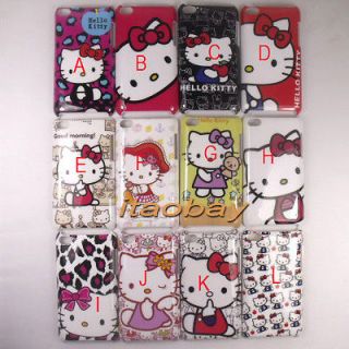 Kitty Hard Back Cover Case Skin For ipod Touch 4 4G 4th GEN itouch
