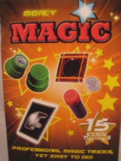 BOYS TOYS   Magic Kit with 15 Money Tricks