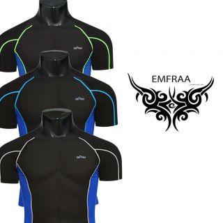 EMFRAA Skin compression SHIRTS base layer tight sport clothing cool