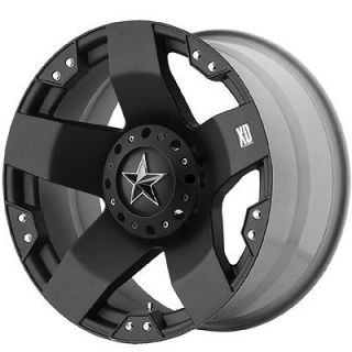 18X9 XD Rockstar Matte Black Wheels 5X5.0/135 Jeep JK / Old F 150