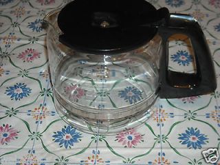 Black n Decker Coffee Pot Glass Canister 12 cup