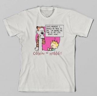 Calvin and Hobbes T shirt BFF LIFE Lazy Sunday C&H best comic funny