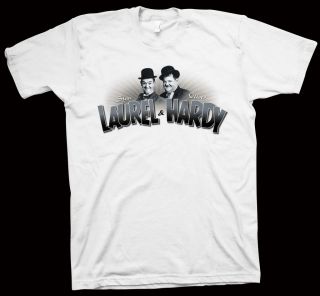 LAUREL AND HARDY T Shirt Way Out West Big Business The Lucky Dog dvd