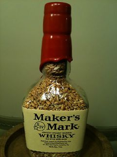 VERY RARE Makers Mark 375 ml Mash Mix Bottle Kentucky Bourbon Whiskey