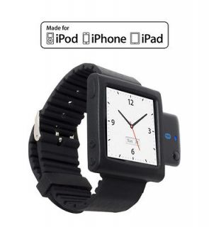 i10Watch MULTISTREAM Bluetooth iPod Transmitter Nano 6G Watch (Black