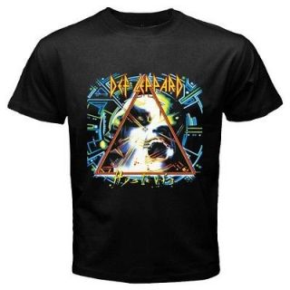 Rock Band Rock Tour Hysteria Music Mens Black T Shirt Size S 3XL