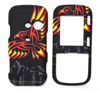 BLACK RED EAGLE Mountain Protector for LG RUMOR II 2 LX265 Case Cover