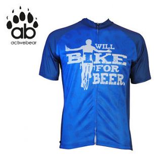 Will Bike for Beer Cycling Jersey Funny, Bike jersey, coors, blue moon