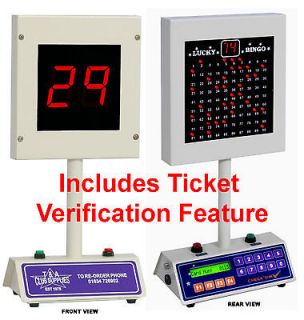 New* Electronic Lucky Bingo Machine / Selector with Verification