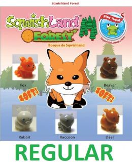 SQWISHLAND FOREST SQUISHY SQUISHIES PENCIL TOPPER NEW 5PCS **REGULAR**